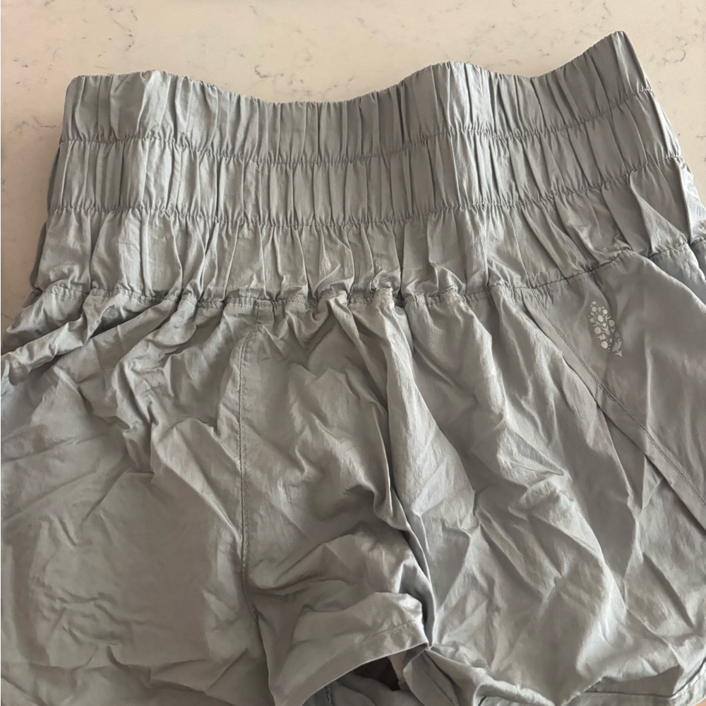 Gray free people movement way home shorts